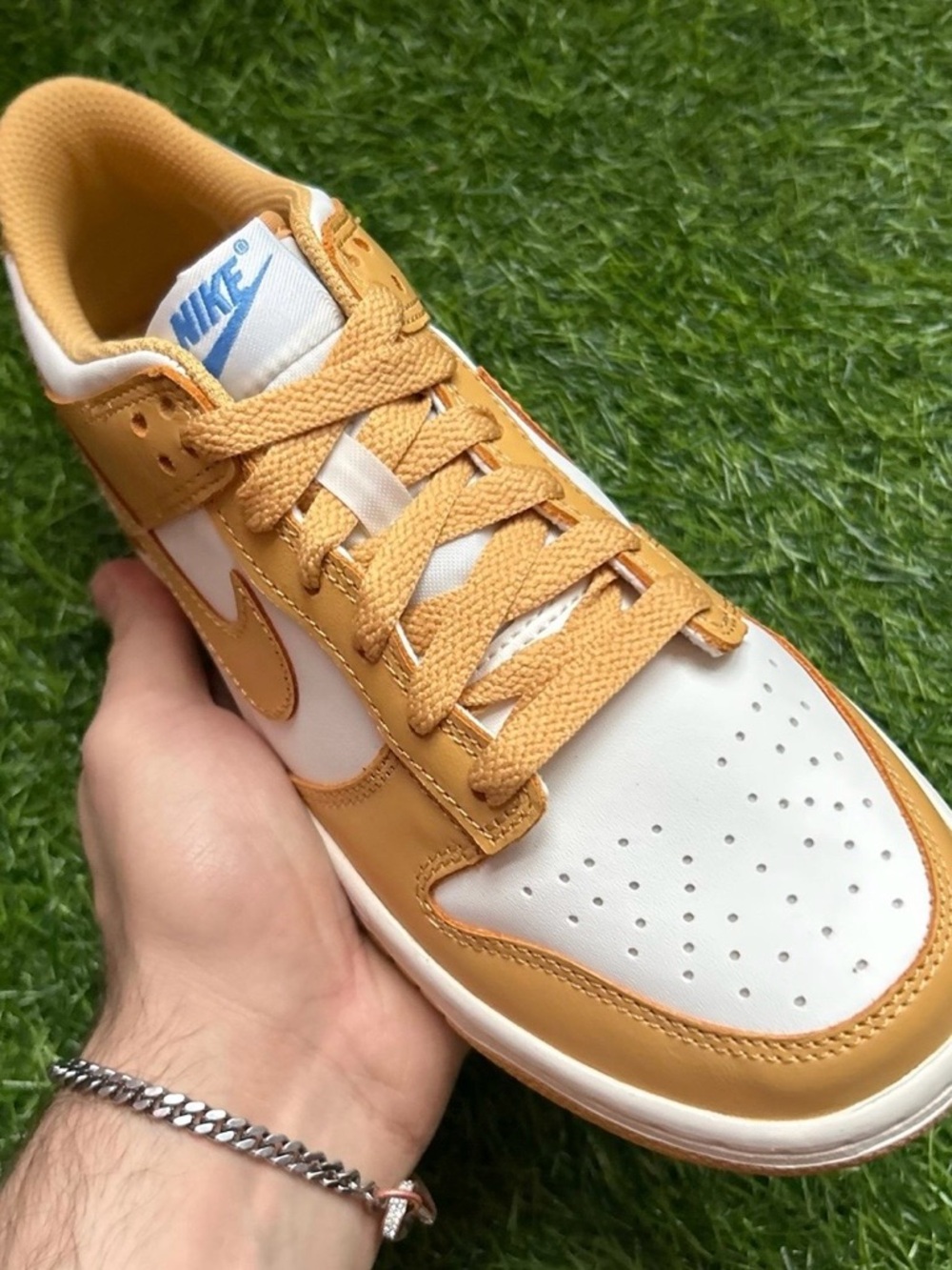 NEW Nike Dunk Low Honeycomb Size 6Y = Women’s Size 7.5 - Picture 3 of 7